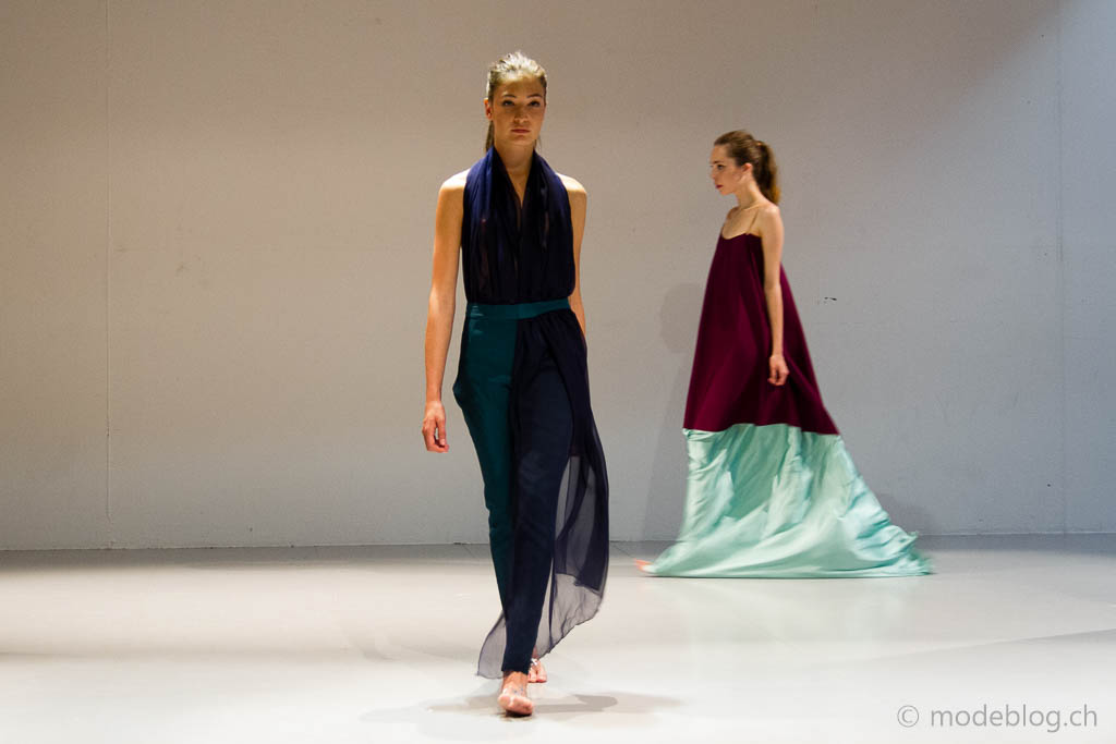 Modeschau Modedesignschule Zürich 2014 Salome Finschi